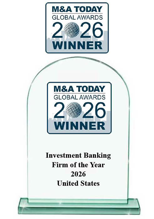 2025 The M&A Advisor Best Investment Banking Firm of the Year