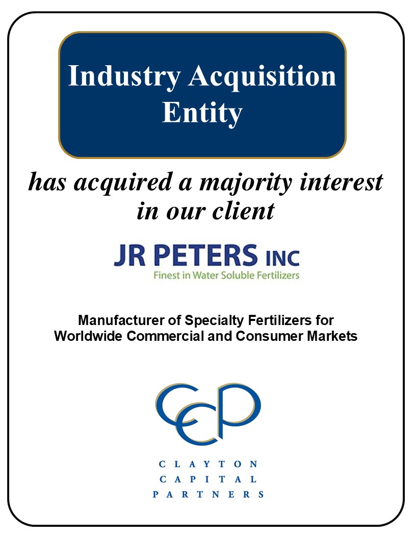 JR Peters Tombstone Deal Details